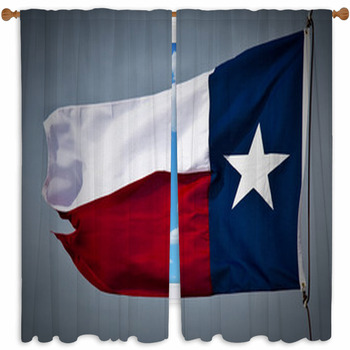 Texas flag Drapes & Window Treatments | Block Out | Custom Sizes