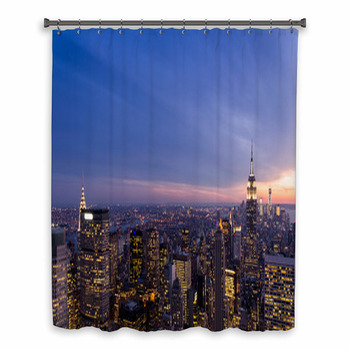 New york Shower Curtains, Mats, & Towels Personalize