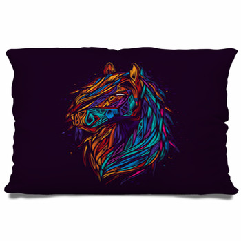 Original Abstract Vector Illustration Pillow Case/Sham