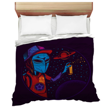 https://www.visionbedding.com/images/theme/original-vector-illustration-in-vintage-neon-style-an-alien-in-a-cap-draws-graffiti-on-the-background-of-space-and-planets-t-shirt-design-comforter-265488644.jpg