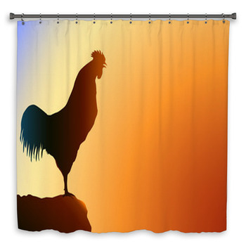 Öten  Horoz Shower Curtain