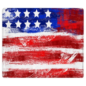 American flag Area Rugs & Custom Size Floor Mats