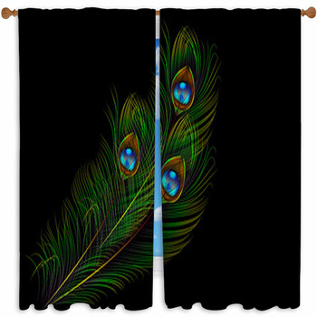 Peacock Drapes & Window Treatments | Black Out | Custom Sizes