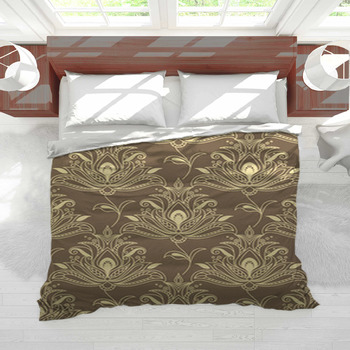 Brown floral Comforters, Duvets, Sheets & Sets | Personalized