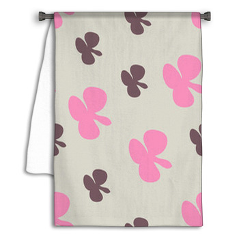 Pink and brown Shower Curtains, Mats, & Towels Personalize