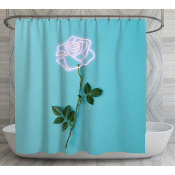 Cherish Rose Shower Curtain, floral newest bathroom decor, rose lover