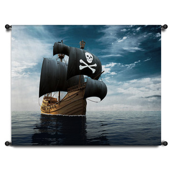 Pirate Wall Decor in Canvas, Murals, Tapestries, Posters & More