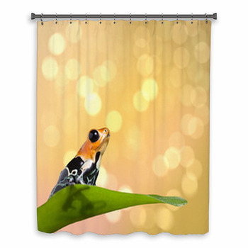 Poison Frog Custom Size Shower Curtain