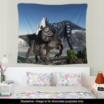 Dinosaur Wall Decor | Murals | Tapestry | Posters | Custom Sizes