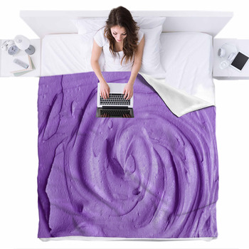 Lavender throws for beds hot sale