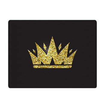 Queen Crown Royal Gold Headdress King Golden Bath Mat