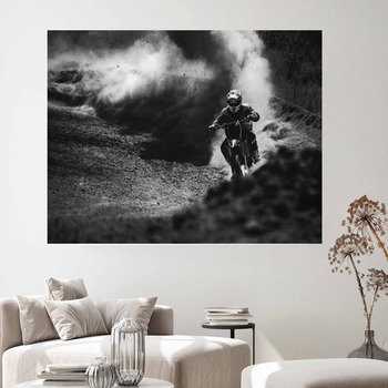 Motocross – designer canvas print – Photowall