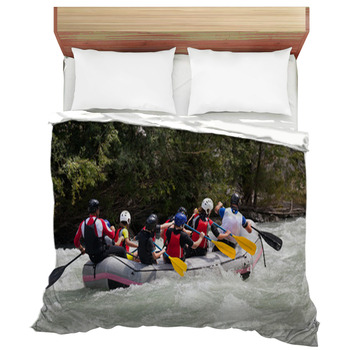 Rafting Duvet Cover