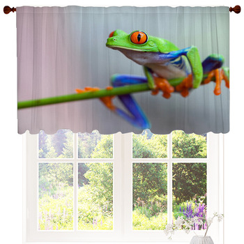Frog Window Curtains & Drapes, Black Out