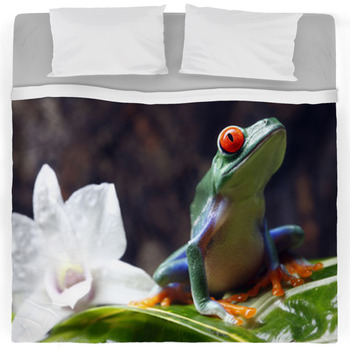 Frog Comforters, Duvets, Sheets & Sets | Custom