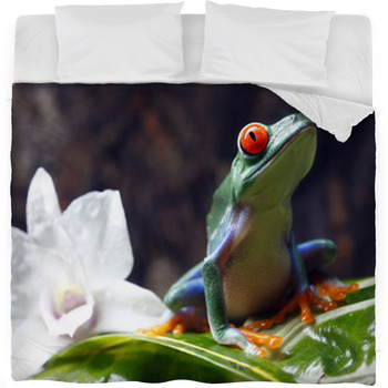 Frog Comforters, Duvets, Sheets & Sets | Custom