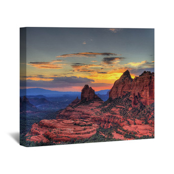 Red rock Wall Decor in Canvas, Murals, Tapestries, Posters & More