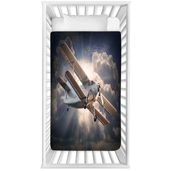 Baby bedding hotsell airplane theme