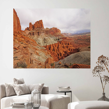 Red Rock Wall Art | Red Rock Wall Murals | Custom Sizes