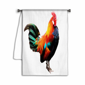 Rooster Illustration Cock Illustration Towel