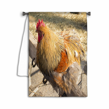 Rooster Towel