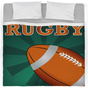 Rugby Comforters, Duvets, Sheets & Sets | Personalized