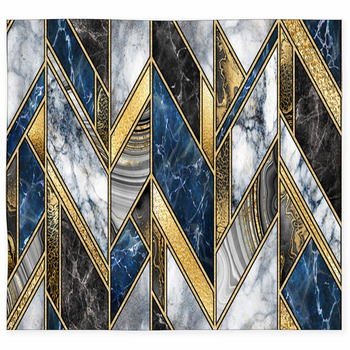 Blue and gold Area Rugs & Floor Mats