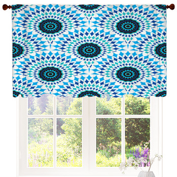 Seamless African Design Pattern In Custom Size Valance