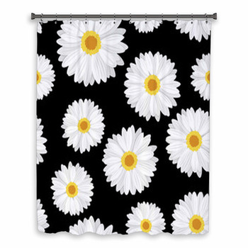 Seamless Background With Custom Size Shower Curtain