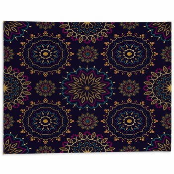 Mandala Area Rugs & Custom Size Floor Mats