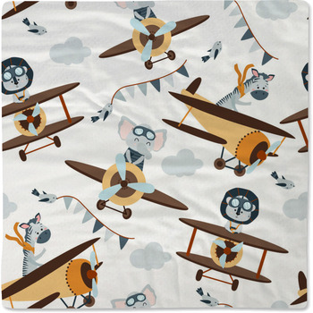 Vintage airplane baby outlet bedding