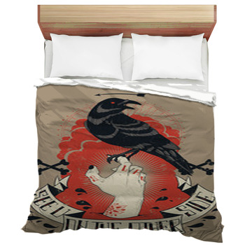 Raven Comforters Duvets Sheets Sets Custom