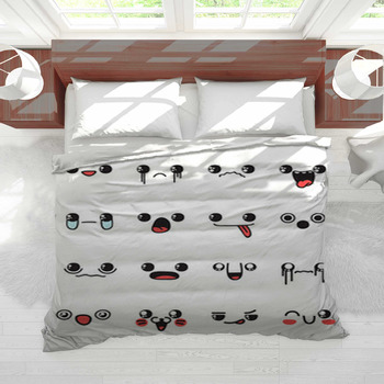 Anime Tokyo Ghoul 3-Piece Bedding Set, All-Season Luxury Soft