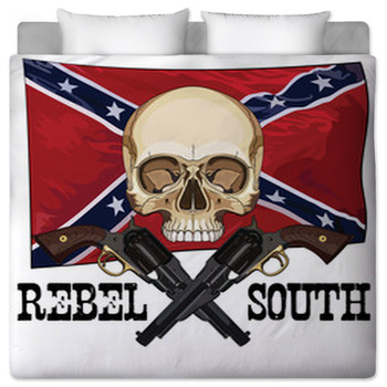 Confederate rebel flag Comforters, Duvets, Sheets & Sets | Personalized