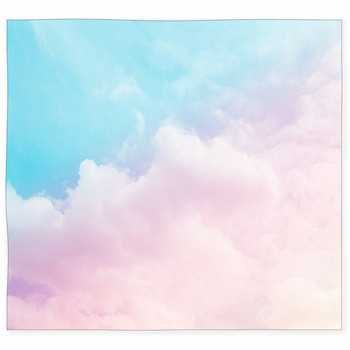 Soft cloud and sky with pastel gradient color for background