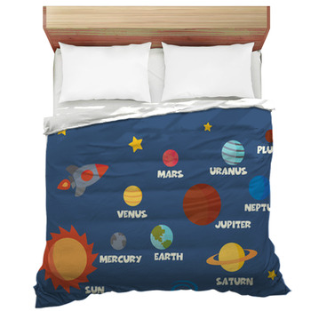 Solar System Comforters Duvets Sheets Sets Personalized