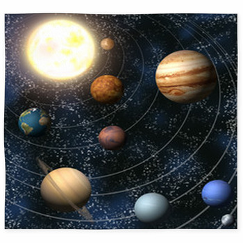 Solar system Area Rugs & Custom Size Floor Mats