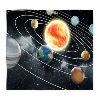 Solar system Area Rugs & Custom Size Floor Mats