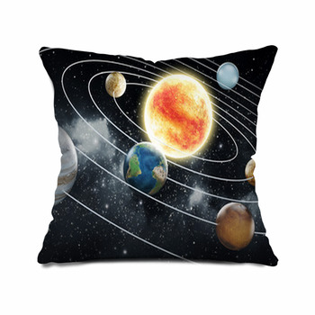 Celestial space galaxy planet pattern pillow case outlets