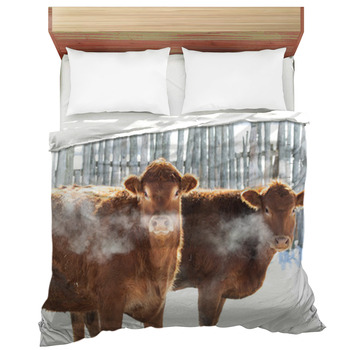 Cow Comforters, Duvets, Sheets & Sets | Custom