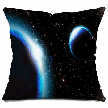 Space Throw Pillows, Cases, & Shams