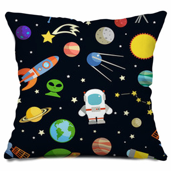 Space Throw Pillows, Cases, & Shams