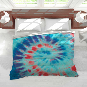 Tie Dye Comforters, Duvets, Sheets & Sets | Personalized