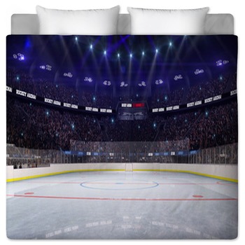 Hockey Comforters, Duvets, Sheets & Sets | Personalized