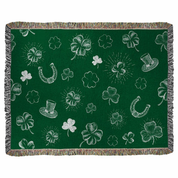 St patrick's throw online blanket