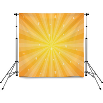 Sunburst Photographer Backdrops | Available in nearly ANY Custom Sizes