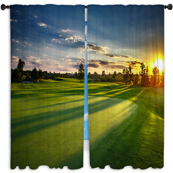 Golf Window Curtains & Drapes | Black Out | Custom Sizes