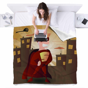 Superhero Comforters Duvets Sheets Sets Personalized