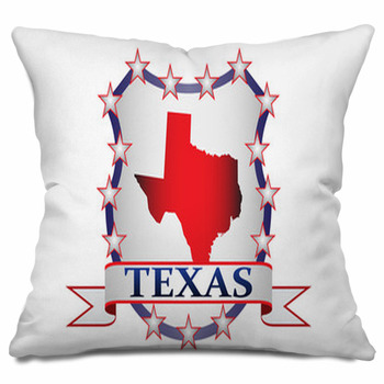 Texas flag Throw Pillows, Shams & Pillow Cases