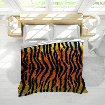 Tiger print Comforters, Duvets, Sheets & Sets | Personalized